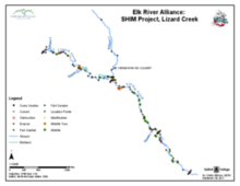 Elk River Alliance - Lizard Creek SHIM Map Submission