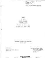Index to the Cominco Magazine Volumes 1-32: Published by Cominco Ltd. in Trail B.C., 1940-1971