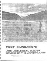 Post Inundation: Archaeological Survey Studies of the Arrow Lakes