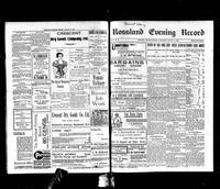 Rossland Evening Record 1899-08-16
