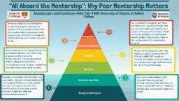 All Aboard the Mentorship: Why Peer Mentorship Matters