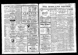   Rossland Evening Record 1899-11-14   , page 1
