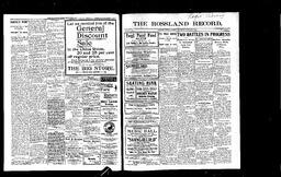   Rossland Evening Record 1900-02-07   , page 1