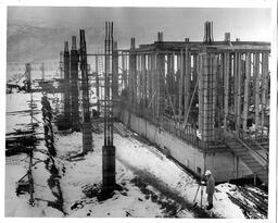 Construction on Education House