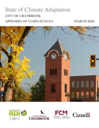 State of Climate Adaptation: City of Cranbrook - Appendix of Climate Data