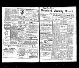   Rossland Evening Record 1899-05-19   , page 1