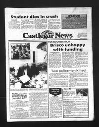 Castlegar News 1985-07-03, page 1