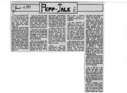 Pepp Talk