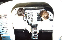 Two Men in a Flight Simulator