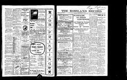   Rossland Evening Record 1900-07-12   , page 1