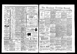   Rossland Evening Record 1897-06-15   , page 1