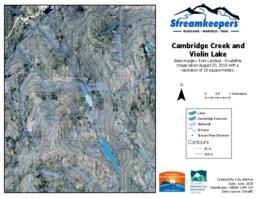 Rossland Streamkeepers - Cambridge Creek and Violin Lake Landsat-8 Satellite: Letter