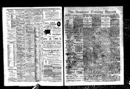   Rossland Evening Record 1897-07-21   , page 1