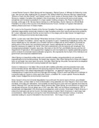 Review of "Silent Spring"