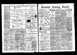   Rossland Evening Record 1897-10-12   , page 1