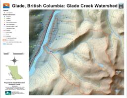Glade Watershed - Topo Basemap (with Legend)