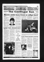   Castlegar Sun 1992-06-03   , page 1
