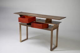 Table with Two Drawers