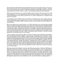 Review of "IBM and the Holocaust"