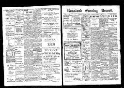   Rossland Evening Record 1898-02-21   , page 1
