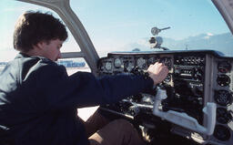 Man in Cockpit