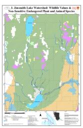 Jimsmith Lake Watershed (Jimsmith Lake Community Association) - Wildlife Values & Non-Sensitive Endangered Plant and Animal Species