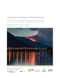 Household Emergency Preparedness Project: Community-Based Social Marketing Pilot