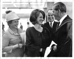 Premier Bennett and Barbara Gray