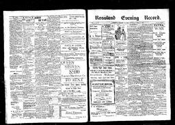   Rossland Evening Record 1898-04-21   , page 1