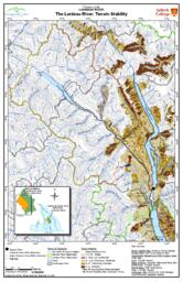Friends of the Lardeau River GIS & Mapping Support Project - Terrain Stability Map