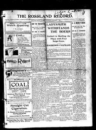   Rossland Evening Record 1899-11-01   , page 2