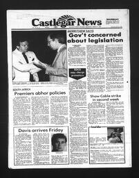 Castlegar News 1985-08-21, page 1