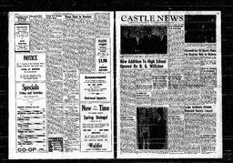   Castle News 1956-03-15   , page 1