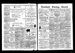   Rossland Evening Record 1897-10-25   , page 1