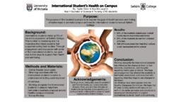 International Student's Health on Campus: 