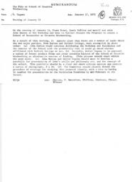 Meeting of January 15