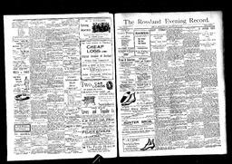   Rossland Evening Record 1897-05-20   , page 1