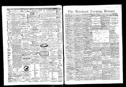   Rossland Evening Record 1897-04-03   , page 1