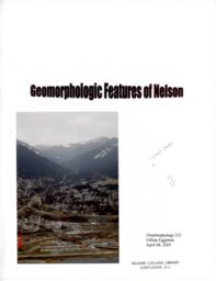 Geomorpholigic Features of Nelson