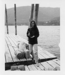 ARTS I Student on Pier