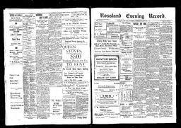   Rossland Evening Record 1898-03-22   , page 1