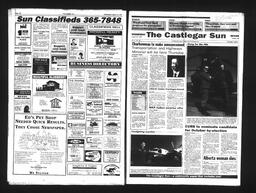   Castlegar Sun 1992-08-26   , page 1