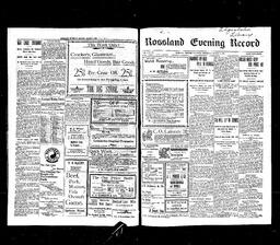   Rossland Evening Record 1899-03-09   , page 1