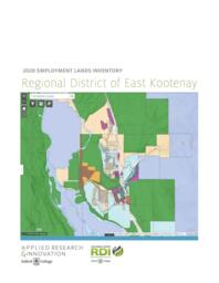 Employment Lands Inventory: Regional District of East Kootenay
