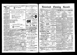   Rossland Evening Record 1897-12-03   , page 1