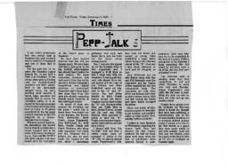 Pepp Talk