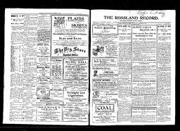   Rossland Evening Record 1899-10-18   , page 1