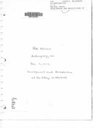 Development and Architecture of the Village of Warfield