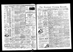   Rossland Evening Record 1897-05-17   , page 1
