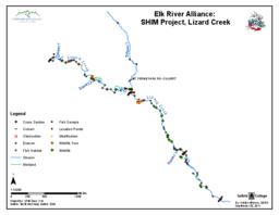 Elk River Alliance - Lizard Creek SHIM Map Submission
